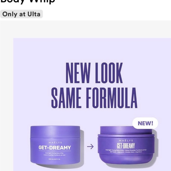 New in Box MAËLYS Get Dreamy Overnight Toning Body Whip - Picture 4 of 14